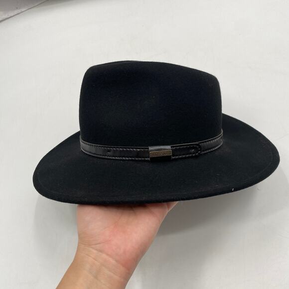 Pendleton black wool wide brim hat main image 8